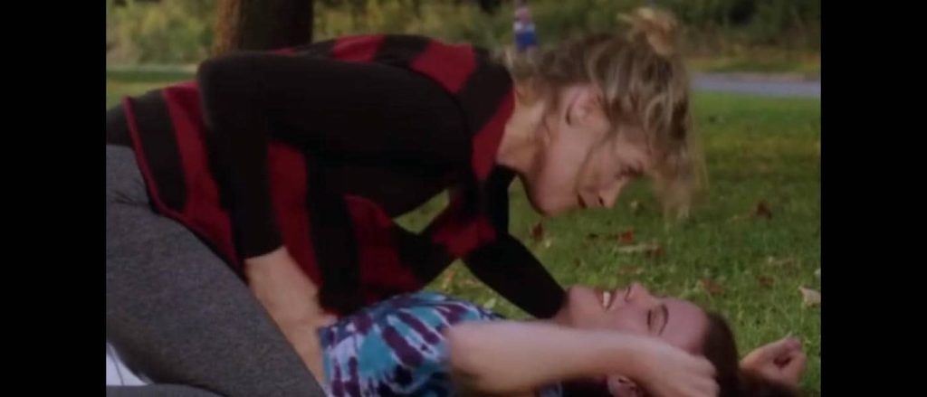 Kathleen Robertson tickled - Survive in the Night