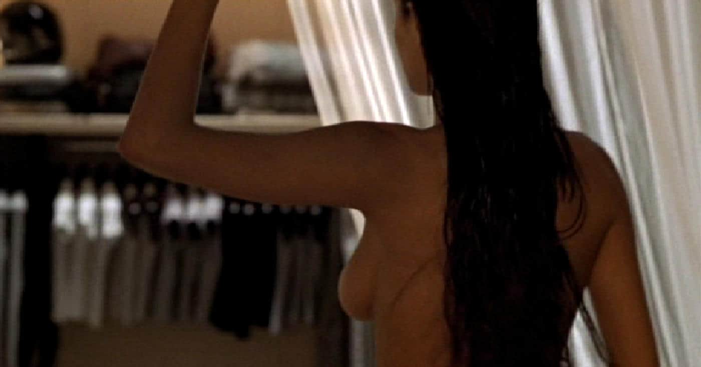 Lara Croft nude shower