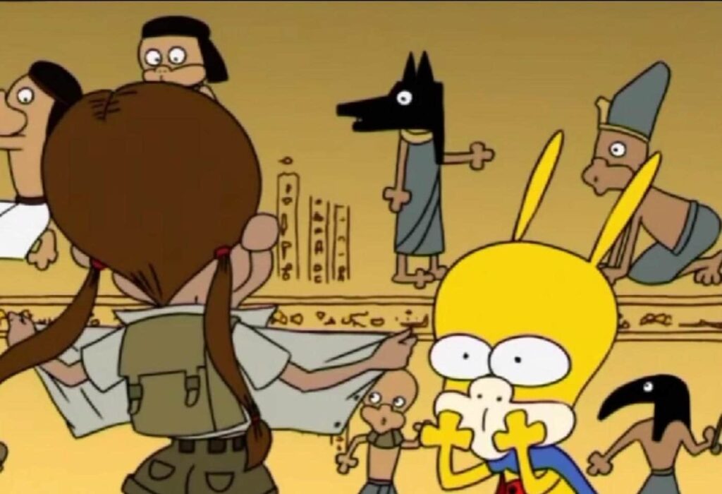 Rat-Man and Lara Croft