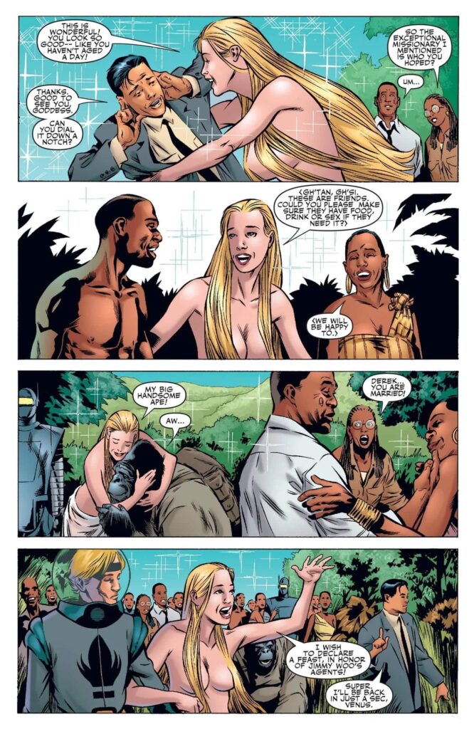 Venus (siren) topless