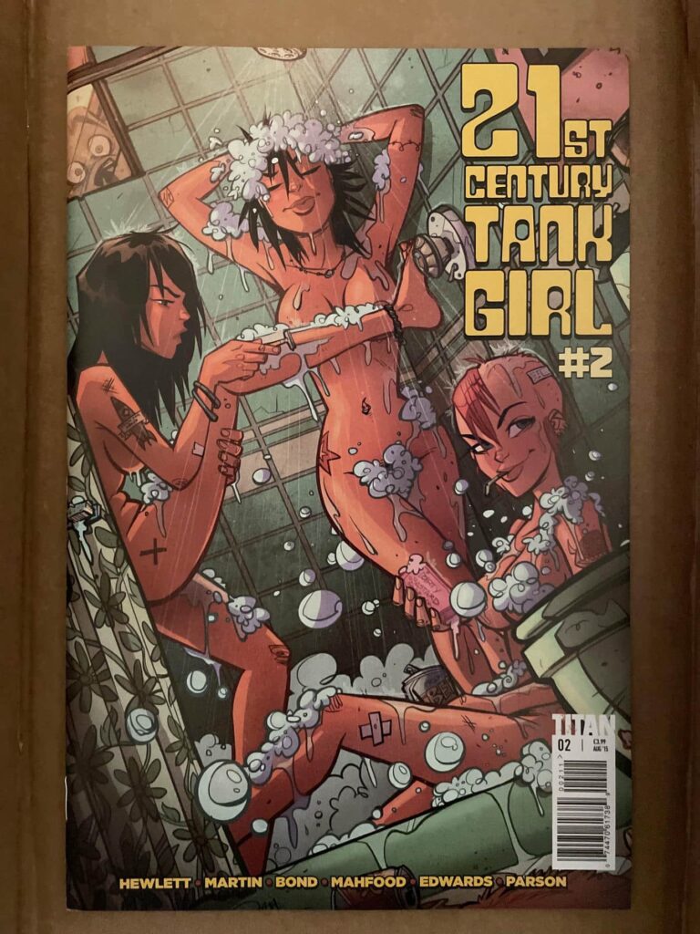 Tank Girl #2 shower
