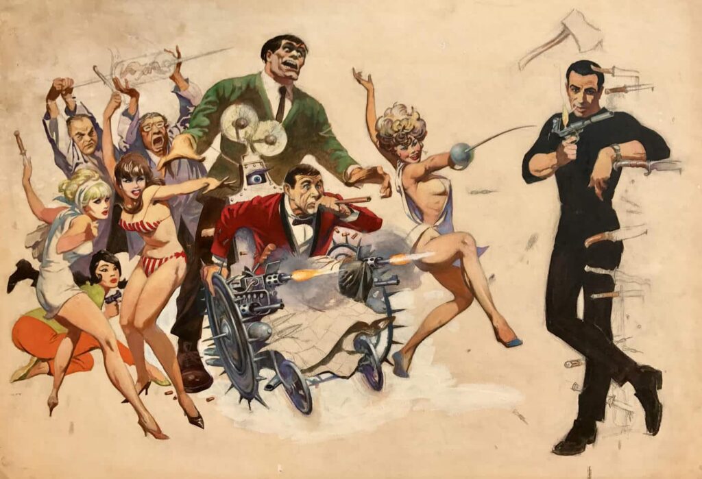 "A Man Called Dagger" post by Frank Frazetta