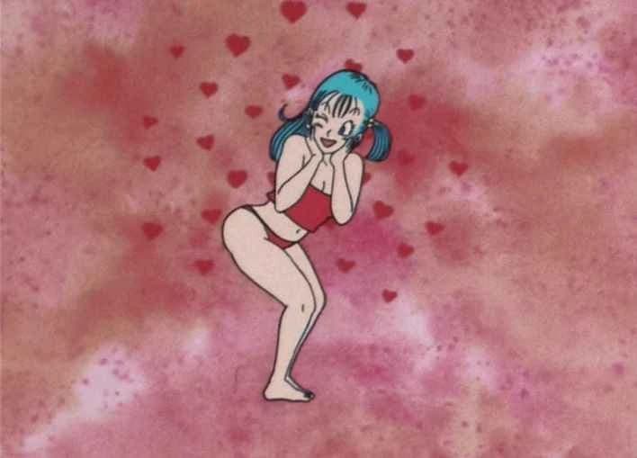 Bulma seduces Blue
