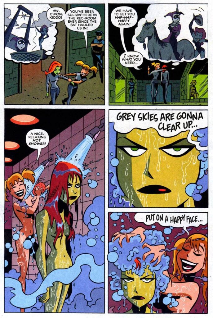 Harley Quinn nude shower