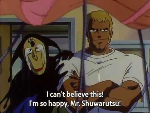 Kekko Kamen tickling scene