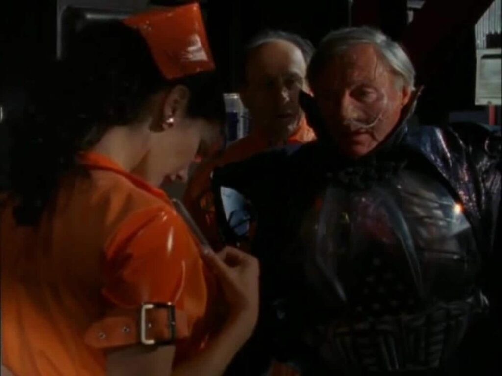 Laura Harring breast - Black Scorpion