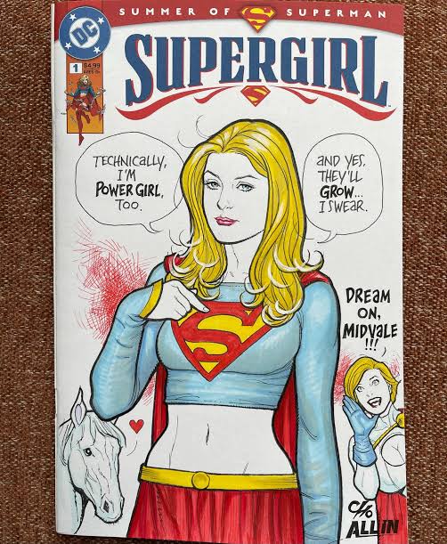 Supergirl by Frank Cho