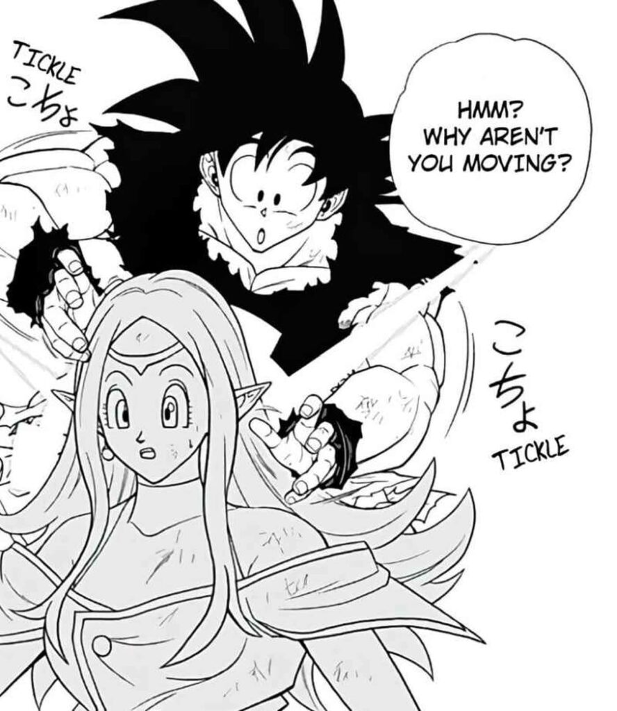 Chronoa tickled