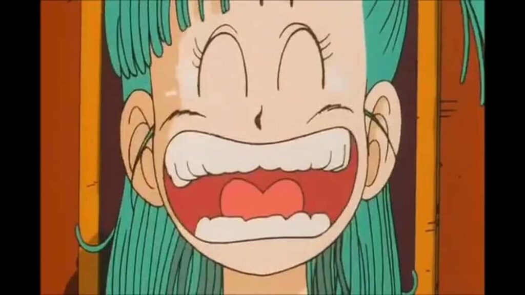 Bulma tickling