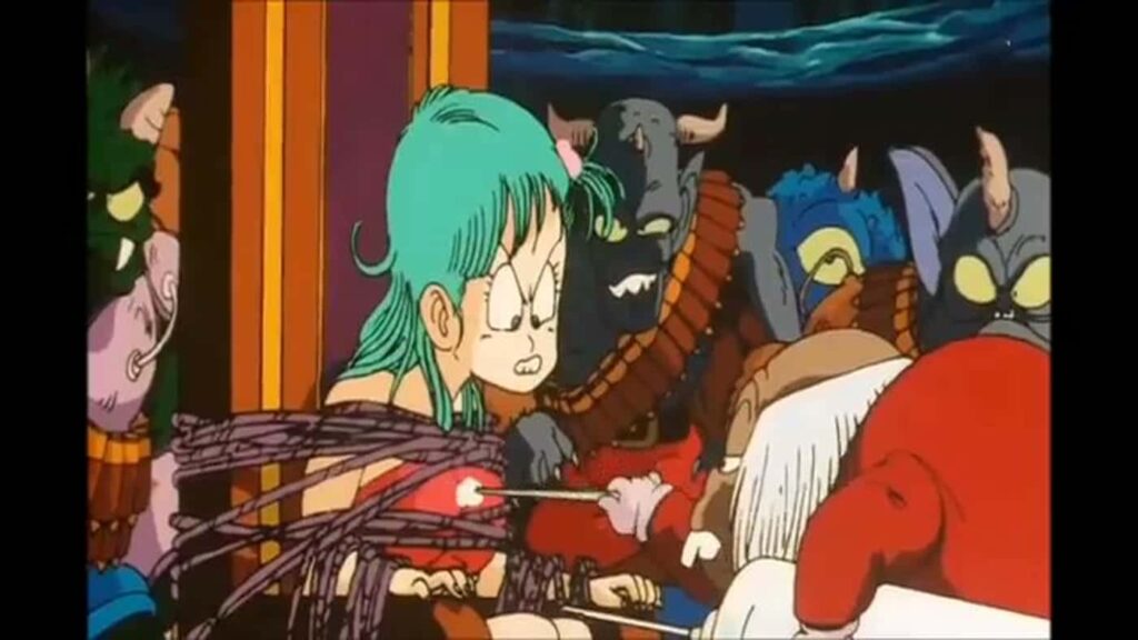 Bulma boobs are ticklish
