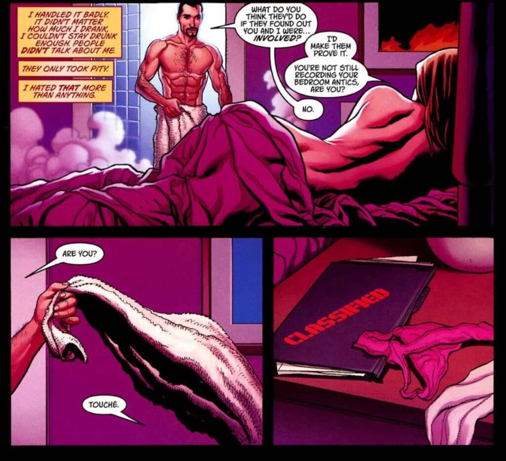 Captain Marvel naked