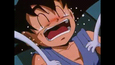 Goku tickled GT