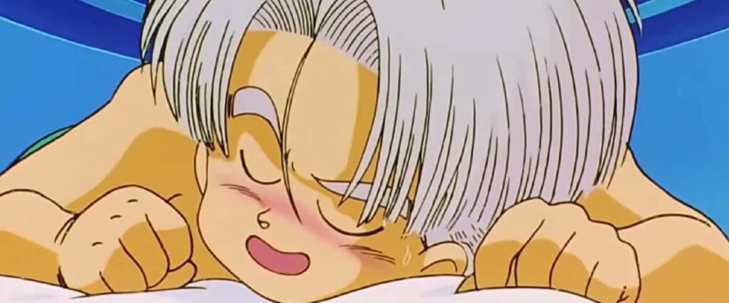 Goten tickles Trunks