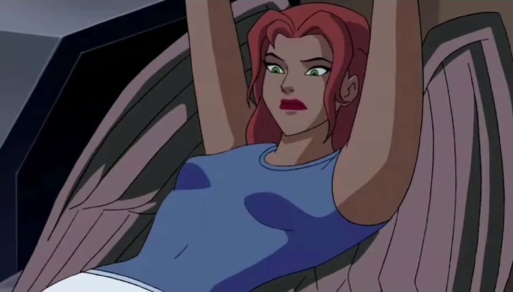 Hawkgirl boobs