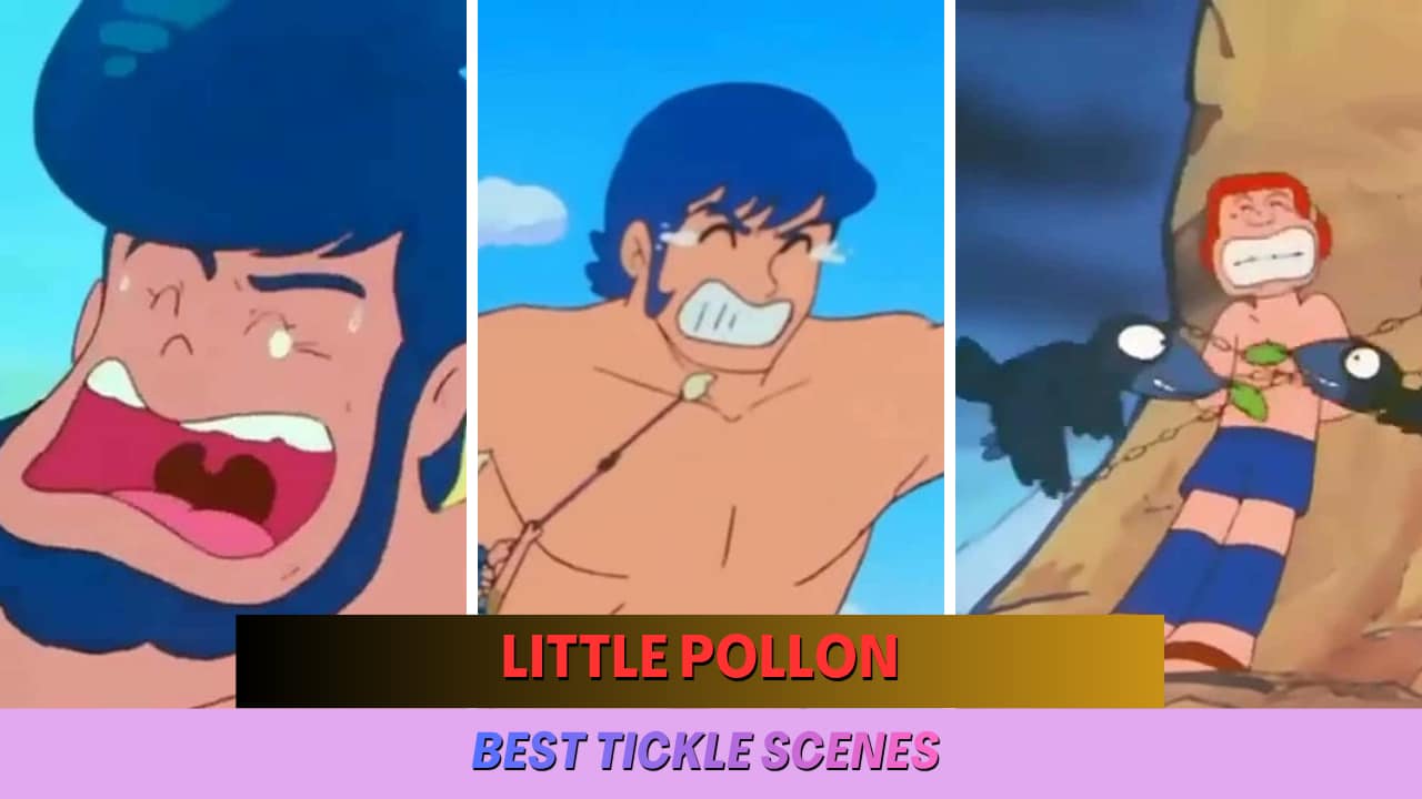 Tickling scenes in Little Pollon