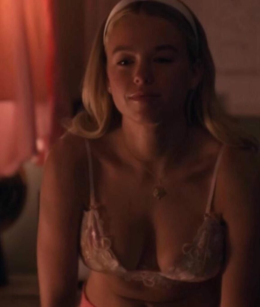 Milly Alcock sexy in "Sirens"