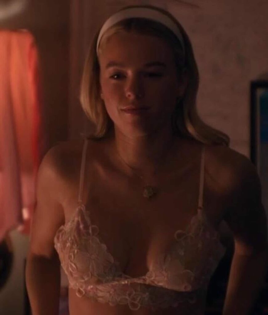 Milly Alcock sexy in "Sirens"