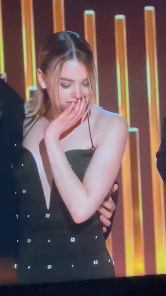 Milly Alcock tickled