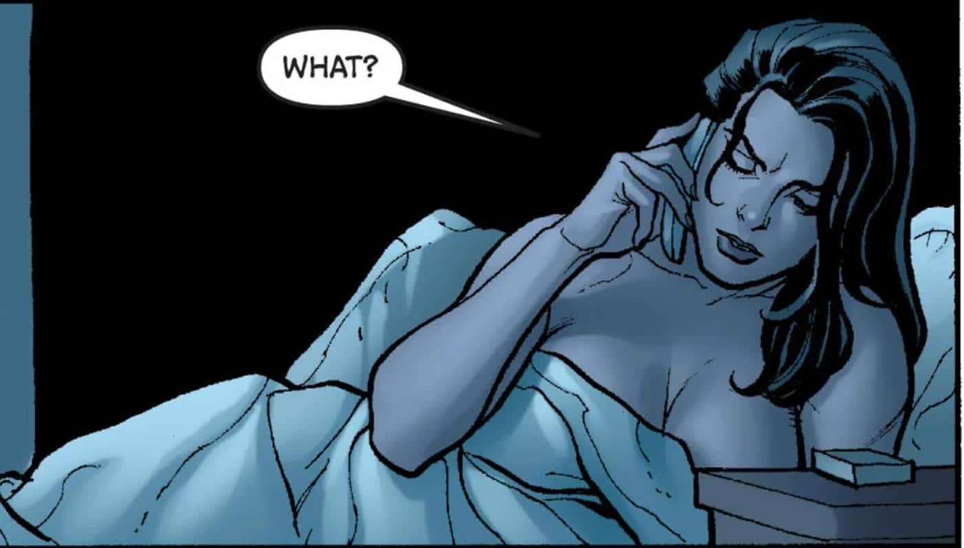 Spider-Woman topless