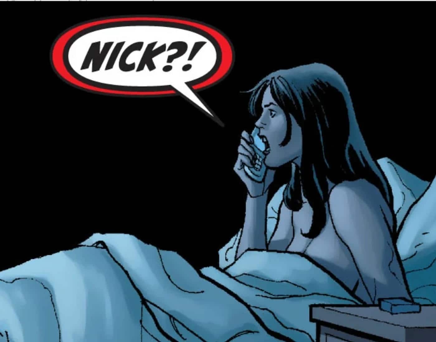 Spider-Woman topless