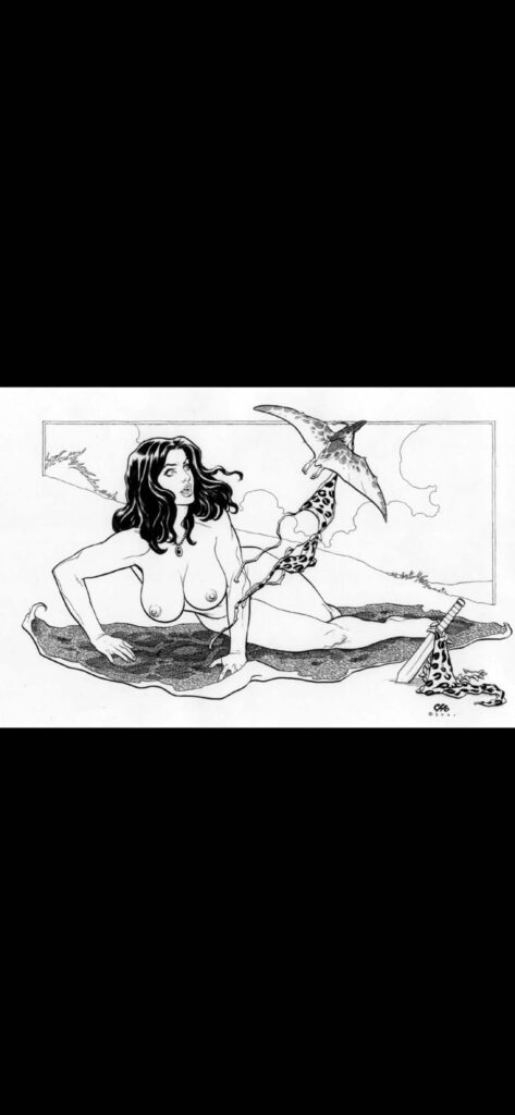 Frank Cho nude art