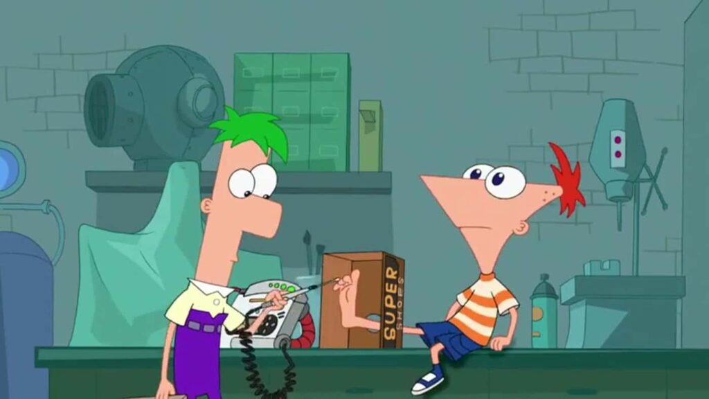 Phineas and Ferb S3X3 tickle