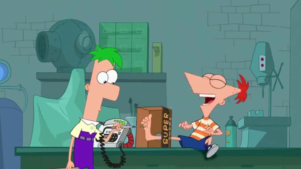 Phineas and Ferb S3X3 tickle