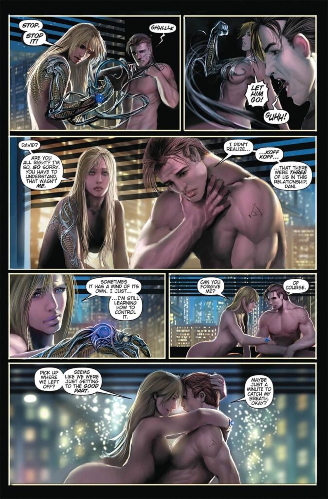 Witchblade sex scenes
