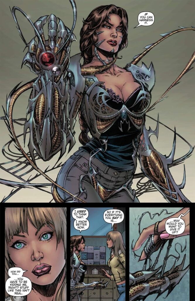 WItchblade breast