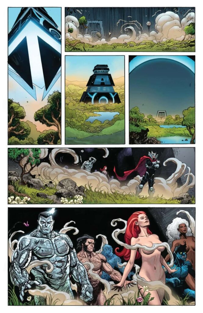 Jean Grey nude - Deadpool and Wolverine #8
