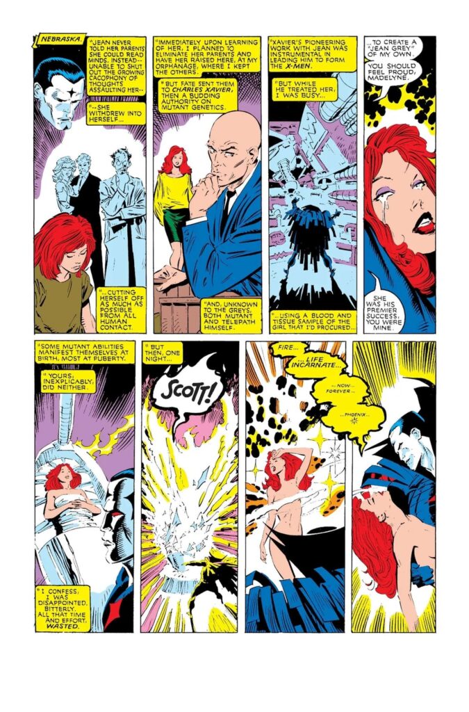 Jean Grey nude - Uncanny X-Men #241