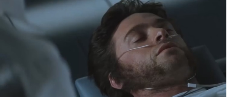 Wolverine is ticklish